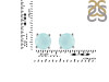 Blue Chalcedony Stud Earring BLX-RDE-1353.