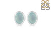 Blue Chalcedony Stud Earring BLX-RDE-1376.