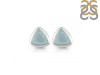 Blue Chalcedony Stud Earring BLX-RDE-1378.