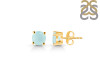 Blue Chalcedony Stud Earring BLX-RDE-1435.