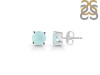 Blue Chalcedony Stud Earring BLX-RDE-1435.