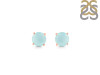 Blue Chalcedony Stud Earring BLX-RDE-1436.