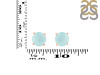Blue Chalcedony Stud Earring BLX-RDE-1436.
