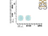 Blue Chalcedony Stud Earring BLX-RDE-1438.