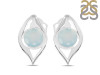 Blue Chalcedony Stud Earring BLX-RDE-21.