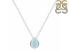 Blue Chalcedony Necklace BLX-RDN-410.