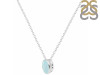 Blue Chalcedony Necklace BLX-RDN-456.