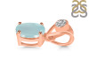 Blue Chalcedony Pendant BLX-RDP-551-V-LOOP.