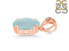 Blue Chalcedony Pendant BLX-RDP-745-V-LOOP.