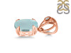 Blue Chalcedony Pendant BLX-RDP-749-V-LOOP.
