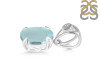 Blue Chalcedony Pendant BLX-RDP-750-V-LOOP.