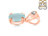 Blue Chalcedony Pendant BLX-RDP-762-V-LOOP.