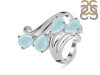 Blue Chalcedony Ring BLX-RDR-2080.