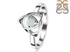 Blue Chalcedony Triquetra Ring BLX-RDR-2142.
