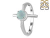 Blue Chalcedony Holy Cross Ring BLX-RDR-2143.