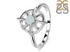 Blue Chalcedony Dharma Wheel Ring BLX-RDR-2147.