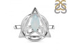 Blue Chalcedony Triquetra Ring BLX-RDR-2166.