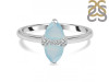 Blue Chalcedony & White Topaz Ring BLX-RDR-2266.