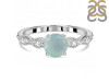 Blue Chalcedony & White Topaz Ring BLX-RDR-2288.