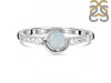 Blue Chalcedony & White Topaz Ring BLX-RDR-2292.