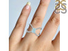 Blue Chalcedony & White Topaz Ring BLX-RDR-2293.