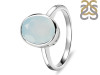 Blue Chalcedony Ring BLX-RDR-2368.