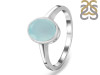 Blue Chalcedony Ring BLX-RDR-248.