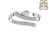 Blue Chalcedony & White Topaz Ring BLX-RDR-2526.
