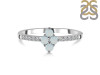 Blue Chalcedony & White Topaz Ring BLX-RDR-2534.