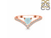 Blue Chalcedony & White Topaz Ring BLX-RDR-2749.