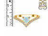 Blue Chalcedony & White Topaz Ring BLX-RDR-2749.