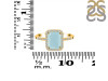 Blue Chalcedony & White Topaz Ring BLX-RDR-3071.