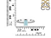 Blue Chalcedony & White Topaz Ring  BLX-RDR-3118.
