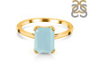 Blue Chalcedony Ring BLX-RDR-3147.