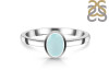 Blue Chalcedony Ring BLX-RDR-3251.