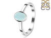 Blue Chalcedony Ring BLX-RDR-3251.