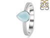 Blue Chalcedony Ring BLX-RDR-347.