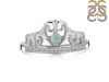 Blue Chalcedony Ring BLX-RDR-356.