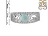 Blue Chalcedony & White Topaz Ring BLX-RDR-375.