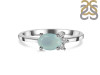 Blue Chalcedony & White Topaz Ring BLX-RDR-435.