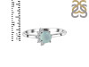 Blue Chalcedony & White Topaz Ring BLX-RDR-437.