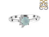 Blue Chalcedony & White Topaz Ring BLX-RDR-437.