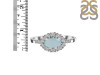 Blue Chalcedony & White Topaz Ring BLX-RDR-446.