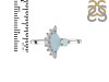 Blue Chalcedony & White Topaz Ring BLX-RDR-454.