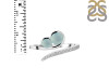 Blue Chalcedony & White Topaz Ring BLX-RDR-470.