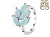 Blue Chalcedony Ring BLX-RDR-8.