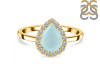 Blue Chalcedony Ring BLX-RR-401.