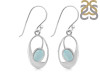 Blue Chalcedony Earring BLX-RDE-272.