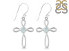 Blue Chalcedony Earring BLX-RDE-425.