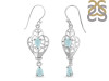 Blue Chalcedony Earring BLX-RDE-67.